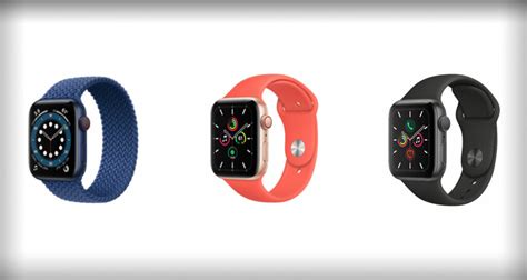 Apple Watch Series 6 Vs SE Vs Series 5 [Specs Comparison] | Redmond Pie