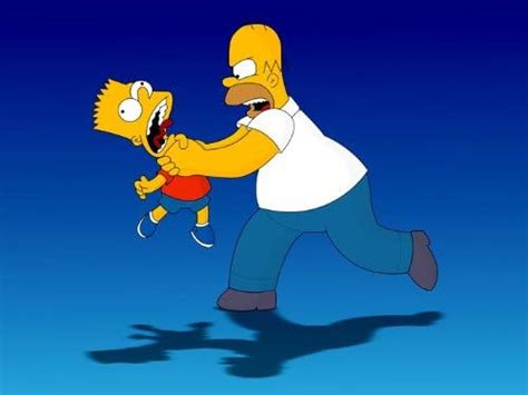 Amazon.com: SD3298 Homer Bart Simpson Choke Movies 24x18 Print POSTER : Everything Else