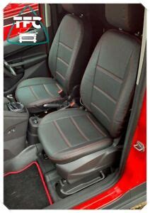 FORD TRANSIT CONNECT SEAT COVERS FULL ECO LEATHER SEATS 1+1 | eBay