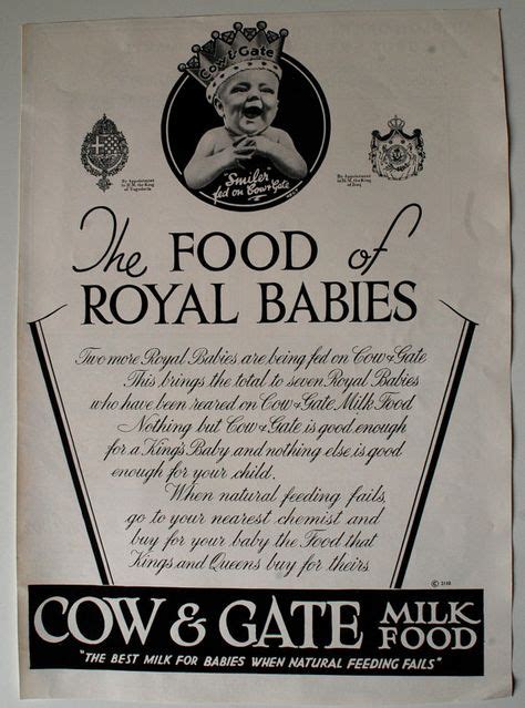 Original 1937 Vintage English Ad Cow & Gate by VintageWorldAds