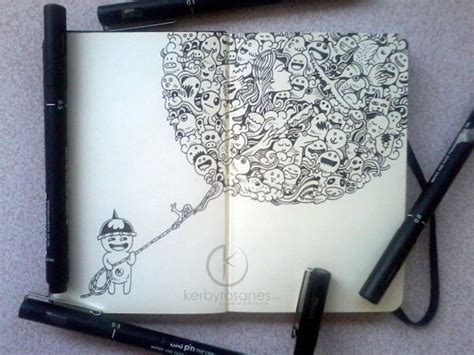 Moleskine Notebook Art | Kerby Rosanes – Feel Desain | your daily dose of creativity