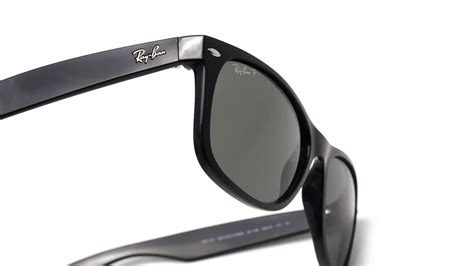 Ray-Ban New Wayfarer Black RB2132 901/58 58-18 Polarized | Visiofactory