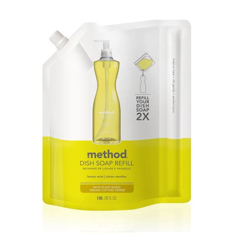 Method dish soap refill - lemon mint 1L | Shopee Singapore