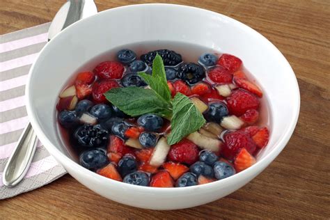 An Easy Fruit Soup Recipe - The Culinary Exchange