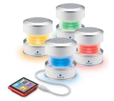 iHome iHM61 Color Changing Mini Speaker | Gadgetsin