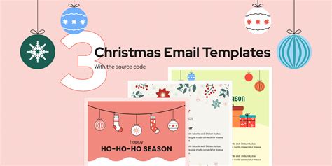 Free Christmas Responsive Email Templates | Figma