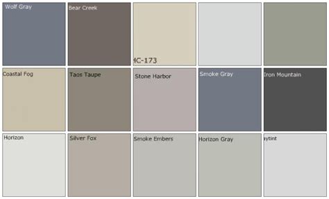 Gray paint: Designers' favorite colors | Top row, left to ri… | Flickr