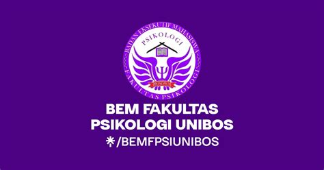 BEM FAKULTAS PSIKOLOGI UNIBOS | Instagram, TikTok | Linktree