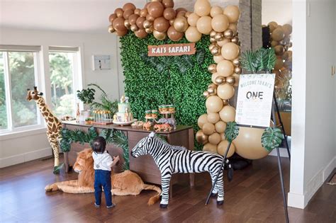 The Best Wild One Safari Birthday Party (with Recipes) | Ahead of Thyme