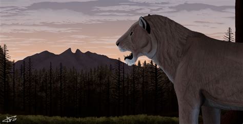 Panthera atrox by LADAlbarran2001 on DeviantArt