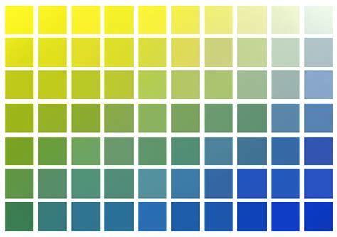 Basic Color Mixing with Yellow - DONALD TOWNS ART