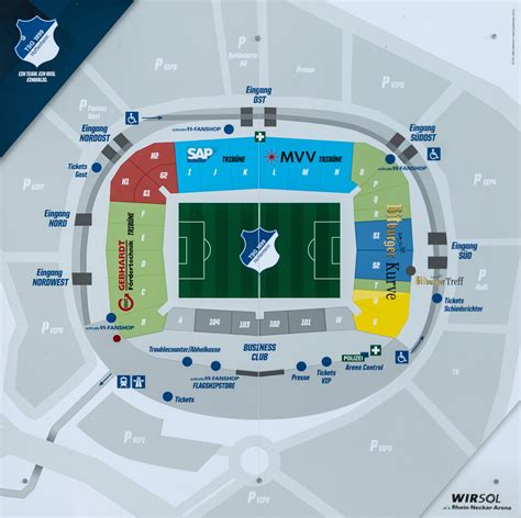 Tsg Hoffenheim Stadionplan