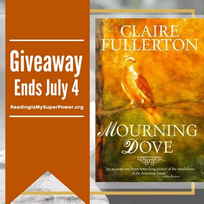 Author Interview (and a Giveaway!): Claire Fullerton & Mourning Dove ...