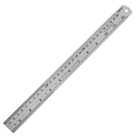 12 inch 30CM Stainless Steel Ruler Metal Rule with South Africa | Ubuy