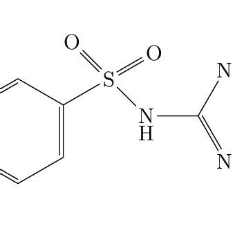 Molecular structure of the sulfamethazine. | Download Scientific Diagram