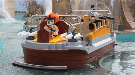 The Quest For CHI Water Ride at World of Chima, LEGOLAND Florida - FULL RIDE Multi-Angle POV ...