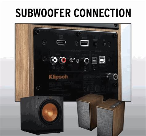 The Fives - Connecting a Subwoofer – Klipsch