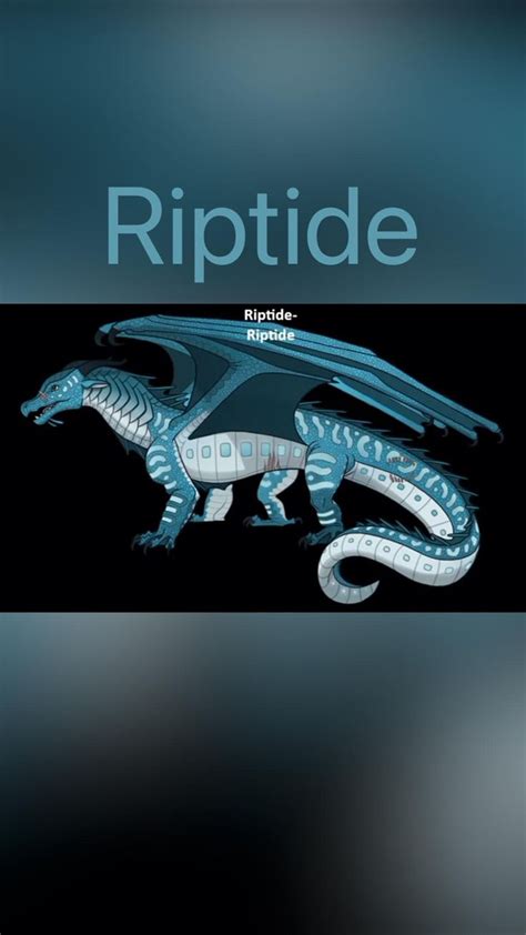 Riptide | Wings of fire dragons, Wings of fire, Fire art