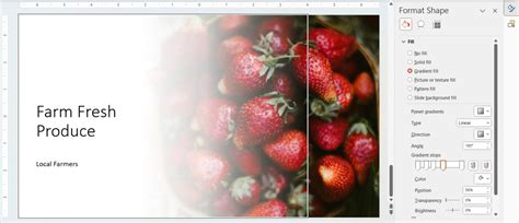 How to Fade a Picture or Part of a Picture in PowerPoint (Using a Gradient)