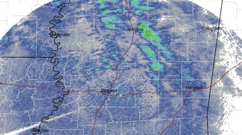 Weather radar for Jackson Mississippi