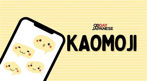 Kaomoji — Into the World of Japanese Emoticons