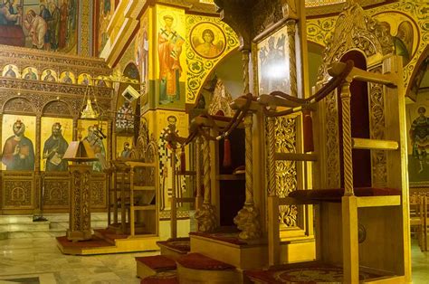 Interior, Resurrection cathedral | Korça | Albania | OzOutback