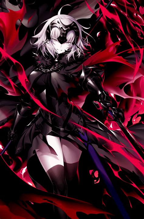 jeanne alter [1318x2000] (fate) : r/Amoledbackgrounds