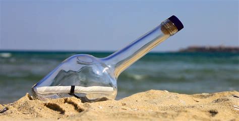 Message In A Bottle On The Beach, Stock Footage | VideoHive