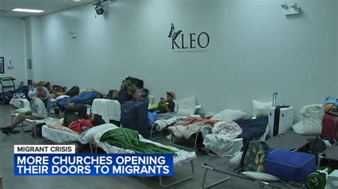 Chicago migrant crisis: Churches begin taking in migrants as part of Mayor Brandon Johnson's ...