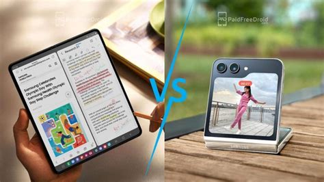 Samsung Galaxy Z Fold 5 vs Galaxy Z Flip 5: A Foldable Showdown!