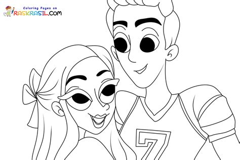 Disney Zombie Movie Printable Coloring Pages