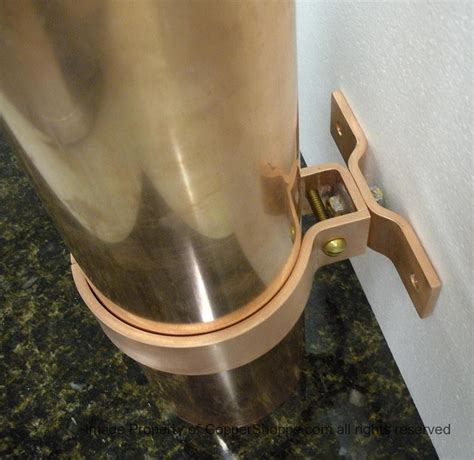 RDSBTR Copper Downspout Brackets - The New CopperShoppe.com