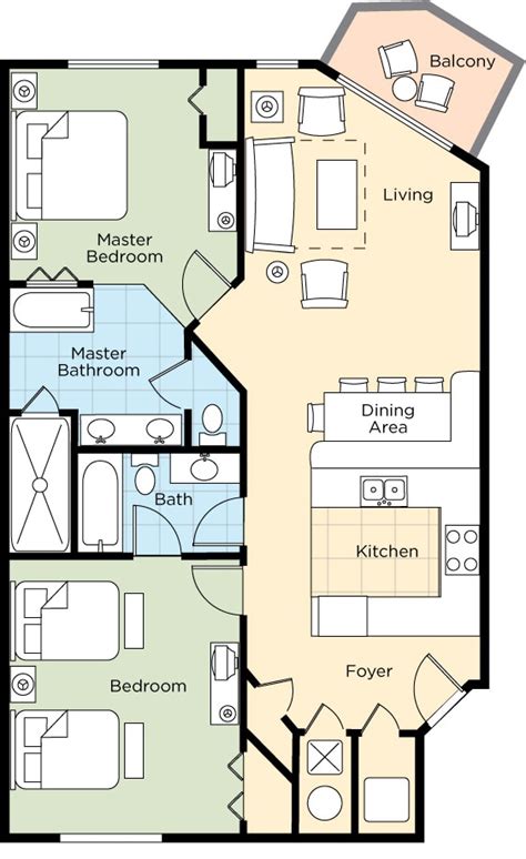 Majestic Beach Resort Floor Plans | Viewfloor.co