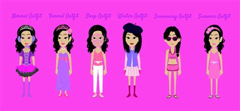 My Outfits In Vyond by PrincessOfIndia12 on DeviantArt