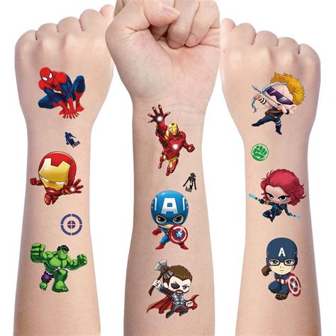 Amazon.com : Superhero Stickers for Kids, Superhero Party Supplies ...