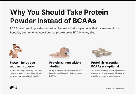 BCAAs vs. Protein Powder: Why You Probably Don’t Need Both - Levels