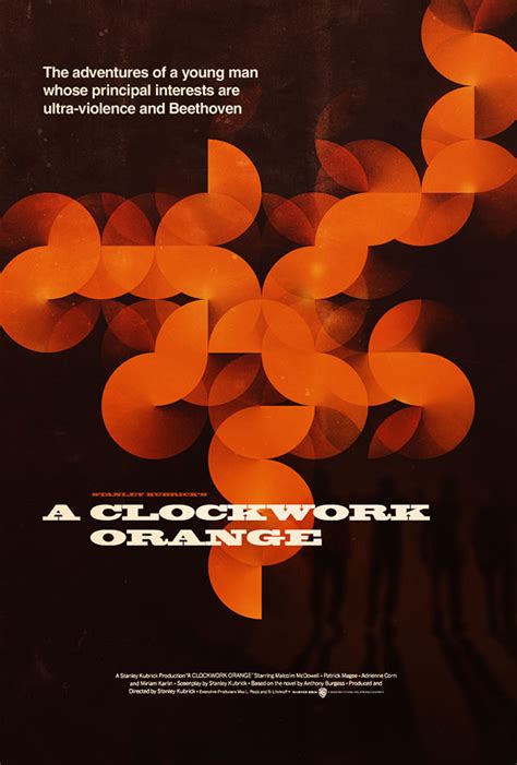 Clockwork Orange - Poster Design by James Mellers