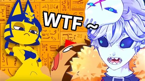 ankha animal crossing zone egyptian cat tiktok video viral - Isa Lake