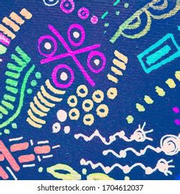 African Background Abstract White Om Pattern Stock Illustration 1821125045