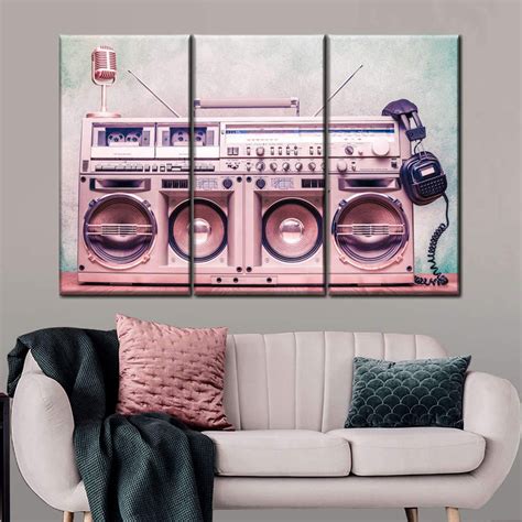 Retro Boombox Wall Art | Photography