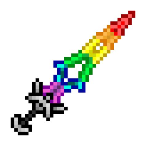 Pixilart - Terraria Sword by Wolvesx6314