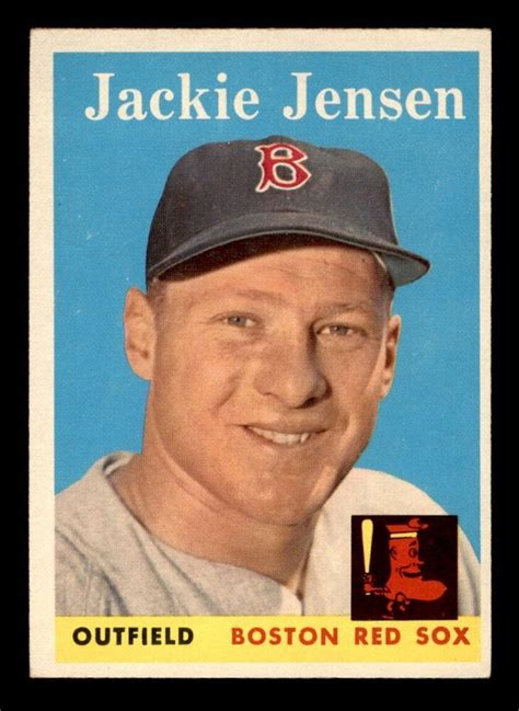 1958 Topps Baseball #130 Jackie Jensen EX/MT | eBay