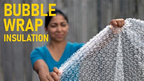 Bubble wrap home insulation? | Isobooster - YouTube