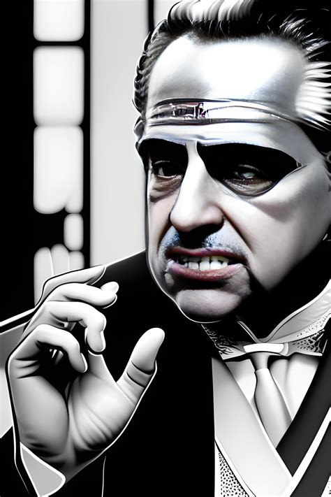 godfather black white red | Wallpapers.ai