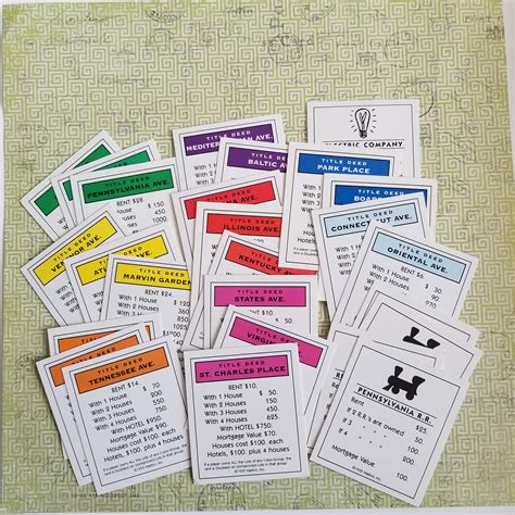 Monopoly cards - threadskurt