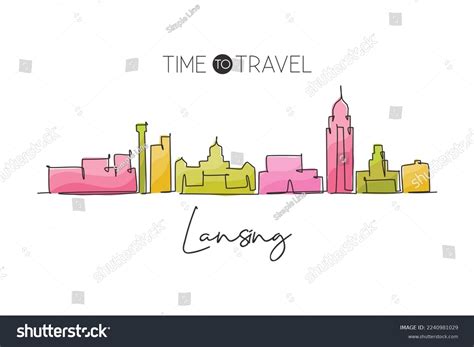 191 Lansing, Michigan Skyline Images, Stock Photos & Vectors | Shutterstock