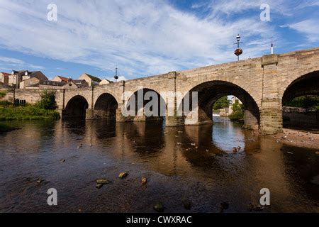 Wetherby Bridge, Wetherby, Yorkshire. UK Stock Photo - Alamy