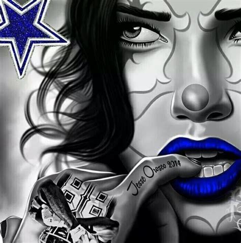 Dallas Cowboys Gangster Drawings