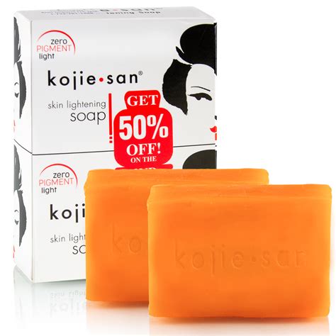 Kojie San Skin Lightening Kojic Acid Soap 2 Bars