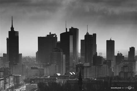 tall - high, Warsaw, Poland, no people, urban skyline, residential district, sky, cloud - sky ...